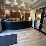 View of front desk upon entering