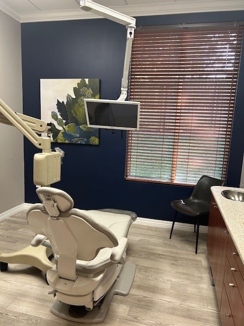 Treatment Room with chair alternate view